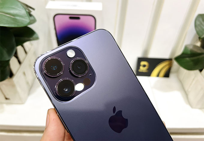 Camera iPhone 14 Pro Max nâng cấp lên độ phân giải 48MP