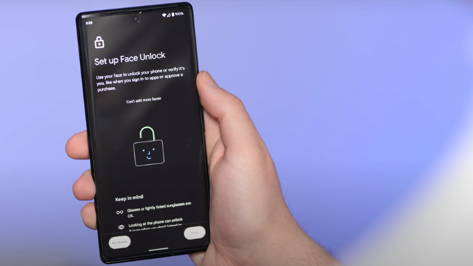 FaceID bảo mật 3D trên Google Pixel 7 