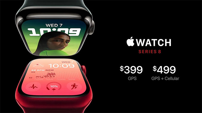 Giá bán Apple Watch series 8