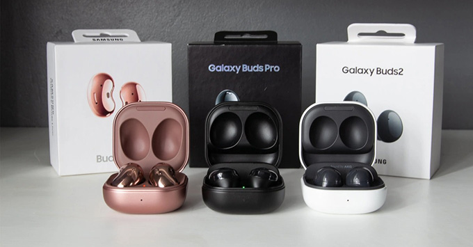 So sánh Galaxy Bud 2 Pro với AirPods Pro 2021: Thiết kế