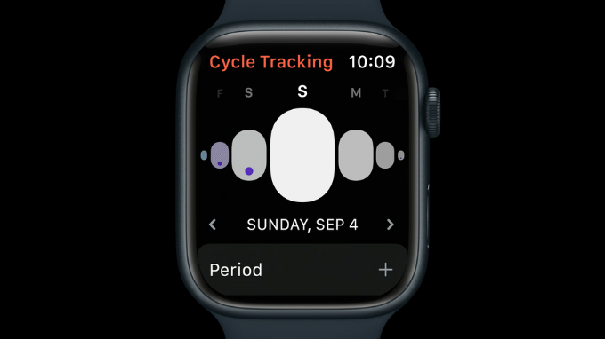 Tính năng theo dõi chu kỳ kinh nguyệt của Apple Watch Series 8