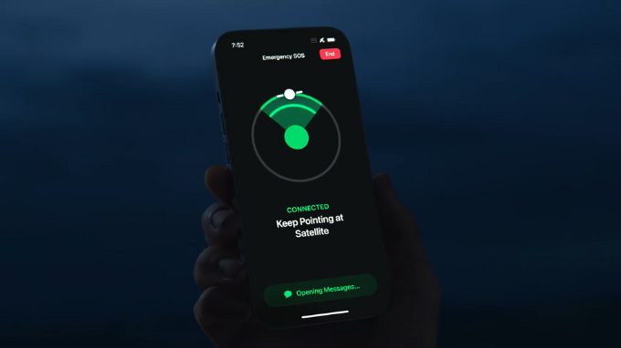 Tính năng vệ tinh khẩn cấp trên iPhone 14