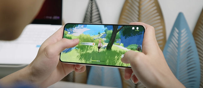 Galaxy S22 Plus hỗ trợ chiến game mượt mà