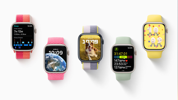 Apple Watch series 9 so với Apple Watch series 8 về màu sắc