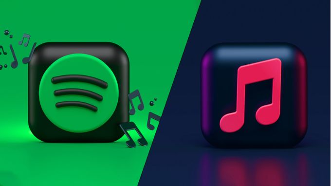 gói cước Apple Music và Spotify