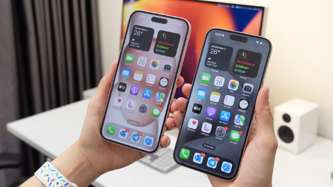 iPhone 15 Plus và iPhone 15 Pro Max màn hình lớn