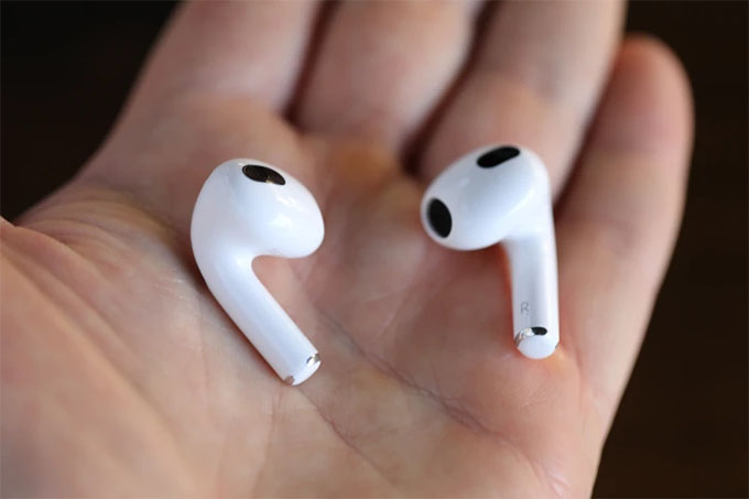 Ngôn ngữ thiết kế trên AirPods 3 mới ra mắt được lấy cảm hứng từ AirPods Pro