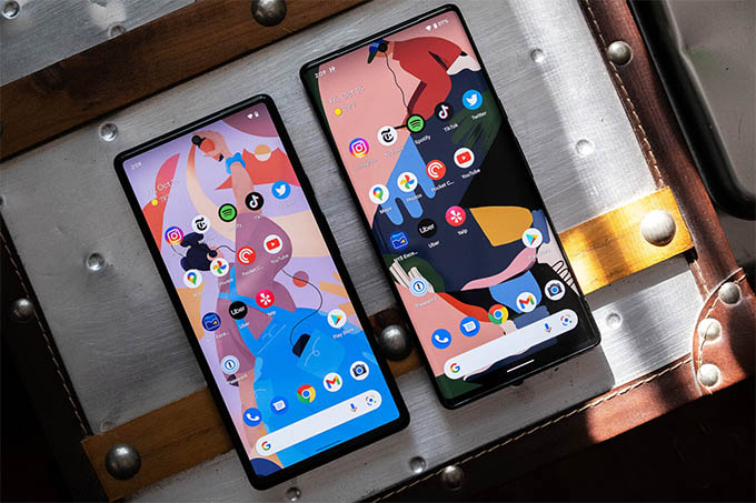 Trên tay Google Pixel 6, Pixel 6 Pro