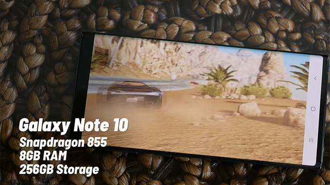 Note 10+ mang trên mình vi xử lý Snapdragon 855