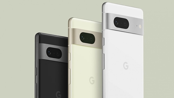 Các màu sắc trên Google Pixel 7