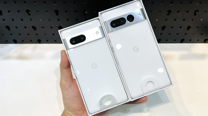 Màu trắng sang trọng của Google Pixel 7