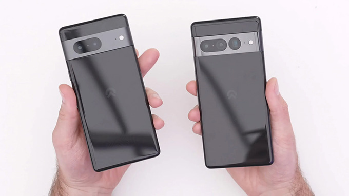 Pixel 7 trong màu sắc Obsidian