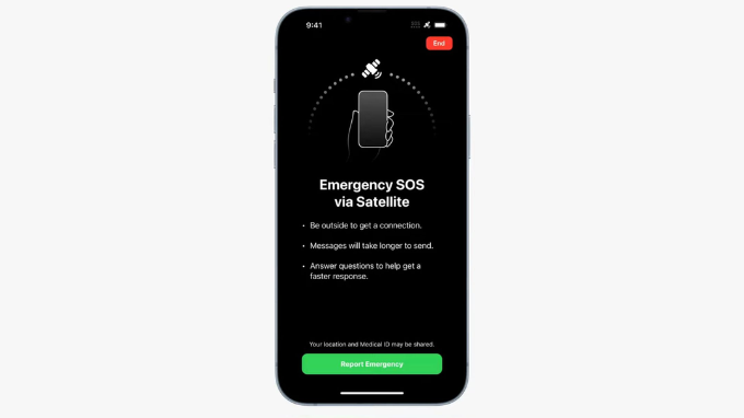 Vệ tinh khẩn cấp trên iPhone 14 Pro/Pro Max