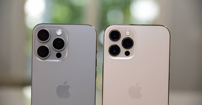 So sánh iPhone 15 Pro Max và iPhone 12 Pro Max về camera