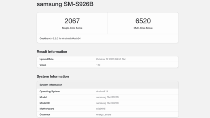 Hiệu năng của Exynos 2400 trên Galaxy S24 Plus