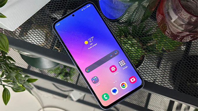 Màn hình Galaxy A54 5G cho khả năng hiển thị sắc nét