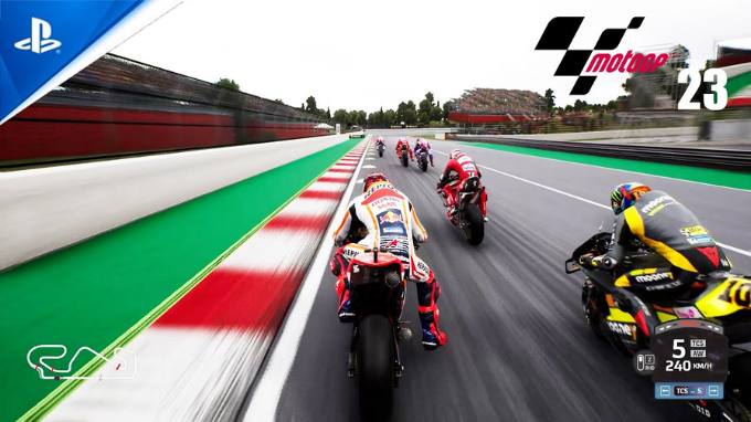 MotoGP 23 mô phỏng các giải đua MotoGP