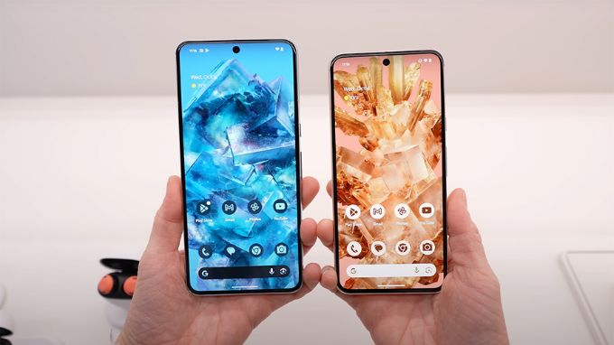 Google Pixel 8 và Google Pixel 8 Pro màn hình 