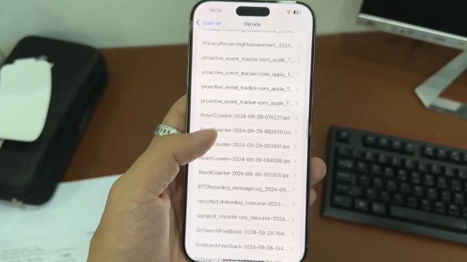 iPhone 16 bị reset counter không đáng sợ