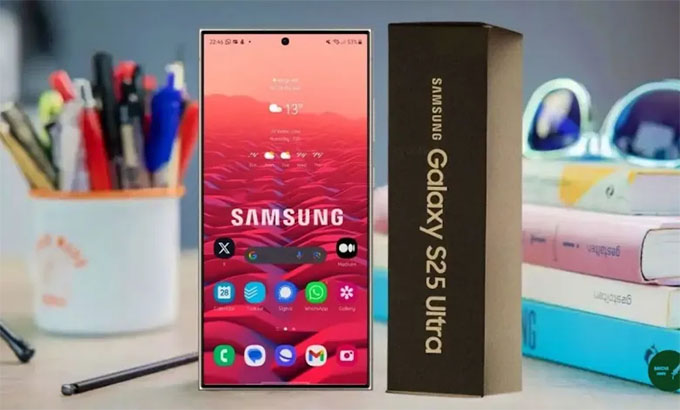 Galaxy S25 Ultra có màn hình lớn hơn một chút 6,86 inch