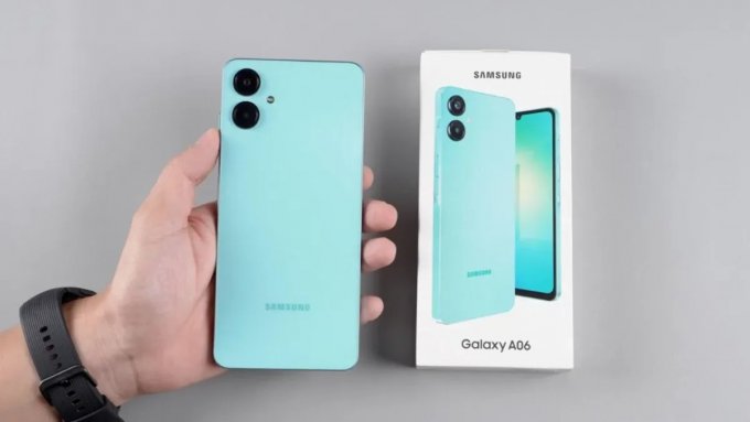 Một trong những ưu điểm lớn của Galaxy A06 là dung lượng pin 5.000mAh