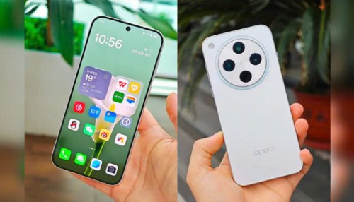 Hình ảnh thực tế Oppo Find X8 lộ diện bên cạnh iPhone 16 Pro