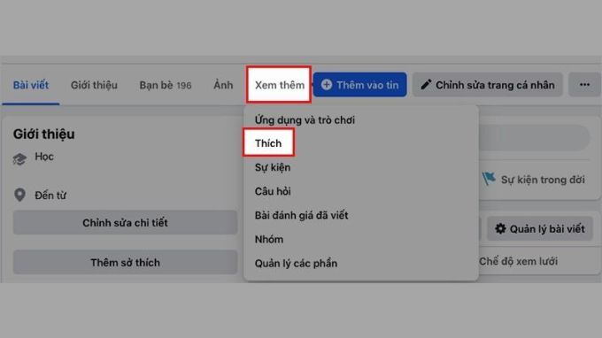 ẩn lượt thích trên Facebook trang 