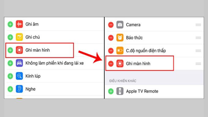 quay màn hình iPhone ios 13 14 15 bước 2