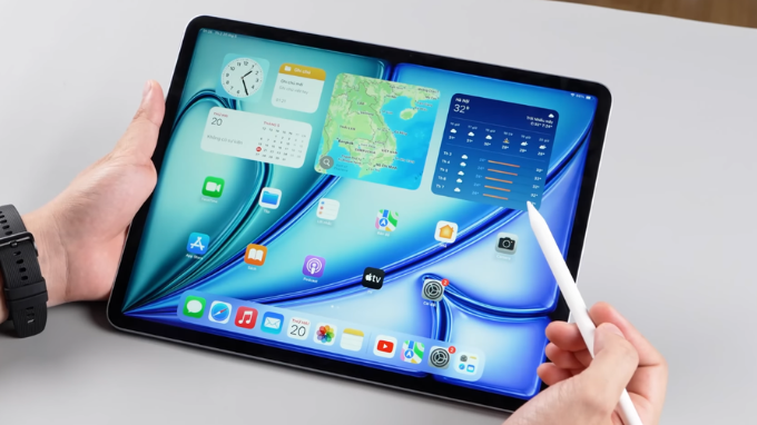 iPad Air 6 vượt trội với màn hình lớn hơn