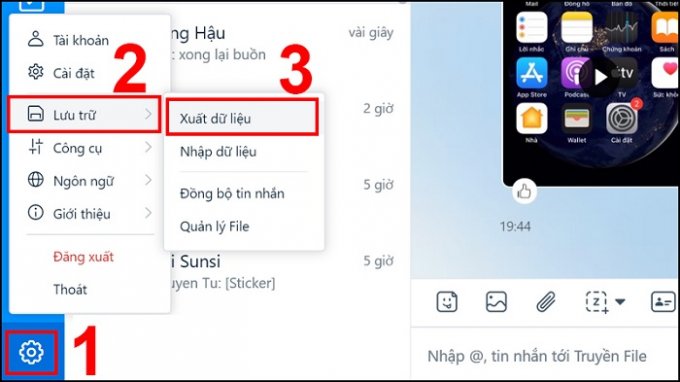 Khôi phục và đồng bộ tin nhắn: tránh mất dữ liệu quan trọng