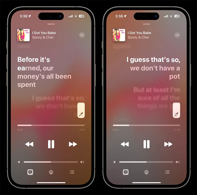 Cách sử dụng tính năng Apple Music hát karaoke trên iOS 16.2