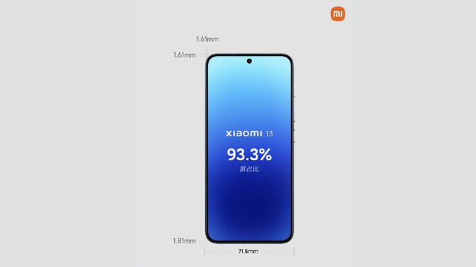 Phân tích kích thước Xiaomi 13