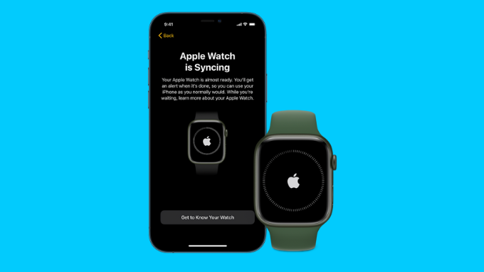 Quá trình ghép đôi Apple Watch và iPhone