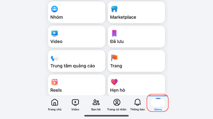 Đăng xuất Messenger trên thiết bị khác bằng điện thoại bước 1