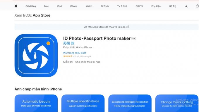 Passport photo maker – app tạo ảnh thẻ chuyên dụng