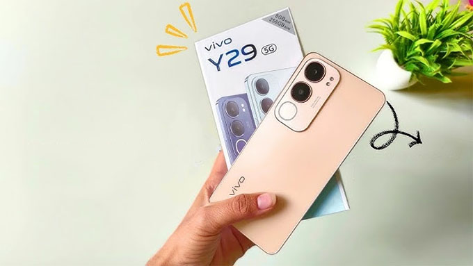 Vivo Y29 5G ra mắt với màn hình 120Hz, RAM 8GB, camera kép 50MP