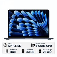 Macbook Air M3 2024 13.6 inch (8GB/256GB)