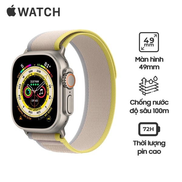 Apple Watch Ultra 49mm (LTE) Dây Trail